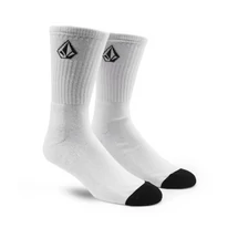 VOLCOM Full Stone Sock 3PK  #  White