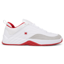 DC Williams Slim - ​White / Grey / Red cipő