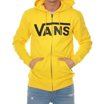 VANS Classic Zip - Lemon chrome cipzáros pulóver