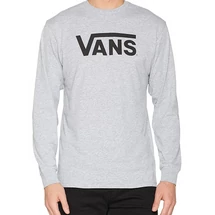 VANS Classic Ls - Athletic heather / Black vékony hosszú ujjú 