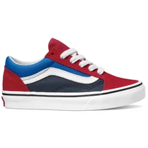 VANS Old Skool gyerek cipő (Easy Logo)  Chili pepper / Nautical Blue