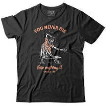 CIRCA You Never Die - Black póló