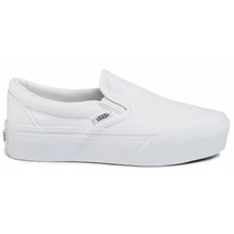 VANS Classic Slip-on Platform True white belebújós tornacipő