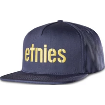 ETNIES Corp Snapback Navy / Yellow