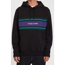 VOLCOM Zero Division PO - Black kapucnis pulóver