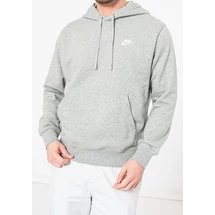 NIKE Sportwear Club PO - Grey heather kapucnis pulóver