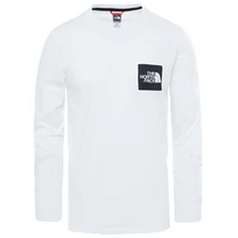 THE NORTH FACE Fine LS - TNF White hosszú ujjú póló