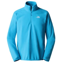 THE NORTH FACE 100 Glacier 1/4 Zip - Acoustic blue polár pulóver