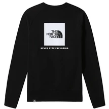 TNF Raglan Redbox Crew - TNF Black környakas pulóver