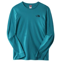 THE NORTH FACE Simple Dome LS - Harbor blue hosszú ujjú póló