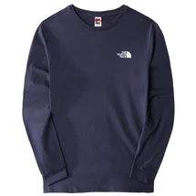 THE NORTH FACE Simple Dome LS - Summit navy hosszú ujjú póló