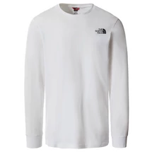 THE NORTH FACE Simple Dome LS - TNF White hosszú ujjú póló
