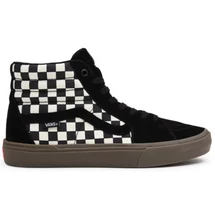 VANS BMX SK8-Hi - Checkerboard black / Dark gum cipő