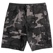 BILLABONG Scheme Cargo - Charcoal camo oldalzsebes rövidnadrág