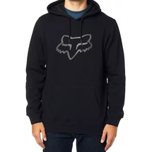 FOX Legacy Foxhead Po - Black / Black kapucnis pulóver