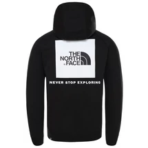 THE NORTH FACE Raglan Redbox PO TNF Black kapucnis pulóver