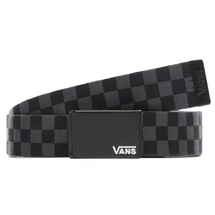 fekete szürke kockás vans vászon öv