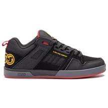 DVS Comanche 2,0 - DVS Comanche 2,0 - Black Yellow Red nubuck deszkás cipő