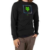 FOX FOX Atlas Premium LS - Black vékony hosszú ujjú póló