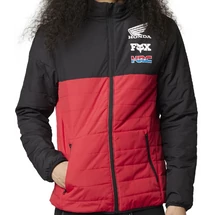 FOX Honda Howell Puffy Jacket - Flame red kabát