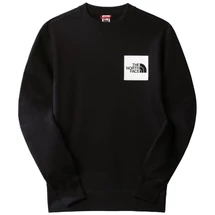 The North Face Fine Crew - TNF Black környakas pulóver 