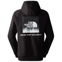 THE NORTH FACE Raglan Redbox PO - TNF Black / TNF Black Dip Dye Print kapucnis pulóver