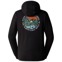 THE NORTH FACE Seasonal Graphic HO - TNF Black / Brand kapucnis pulóver