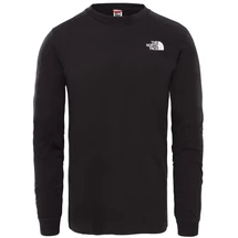 THE NORTH FACE Simple Dome LS - TNF Black hosszú ujjú póló