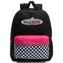 VANS Street Sport Realm - Black / Magenta hátizsák 