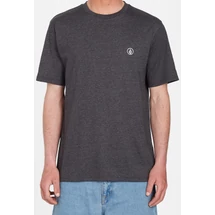 VOLCOM Circle Blanks HTH SS - Heather black póló 