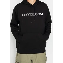 VOLCOM Core Hydro HO - Black kapucnis pulóver