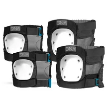 DNA Knee &amp; Elbow Pack -  Black gördeszkás térd és könyök védőfelszerelés