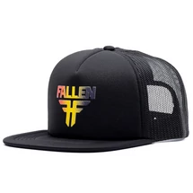 FALLEN Insignia Flat Black / Rainbow baseball sapka