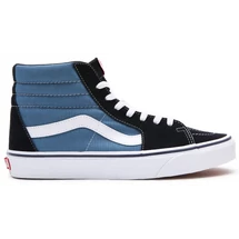 VANS SK8-HI kék magasszárú cipő fehér vans csíkkal az oldalán
