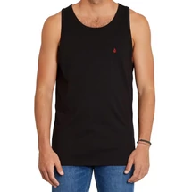 VOLCOM Stone Blanks Basic Tank - Black trikó
