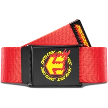 ETNIES X Santa Cruz Flame Belt - Red öv