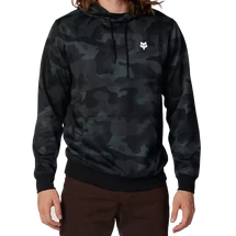 FOX Head Camo Po - Black camo kapucnis pulóver