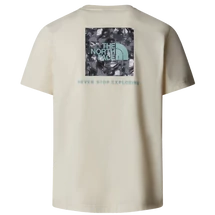 THE NORTH FACE Redbox Graphic Infill  #  White dune - Tnf black liquid print