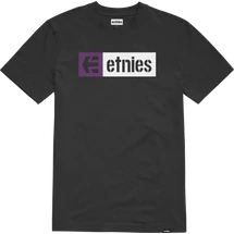 ​ETNIES New Box - Black / Purple póló