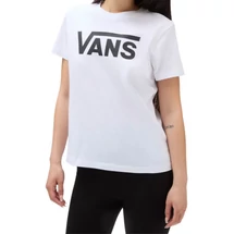 VANS Flying V Crew  #  White női póló fekete Vans felirattal