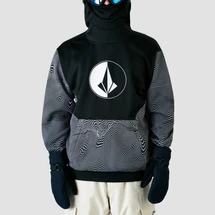 VOLCOM Hydro Riding HO - Black print pulóver