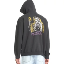 VOLCOM Nunca Passa Po - Antique Black kapucnis pulóver