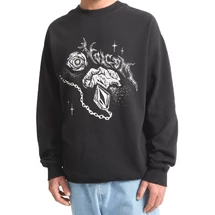 VOLCOM Recto Verso Crew - Black környakas pulóver 