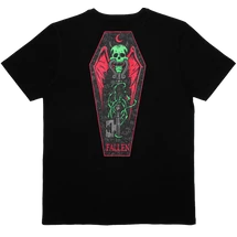 FALLEN Coffin Tee - Black / Green póló