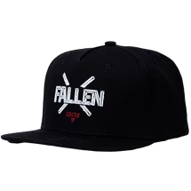 FALLEN Curb - Black / White baseball sapka 