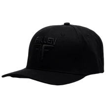 FALLEN Insignia Curve - Black / Black baseball sapka