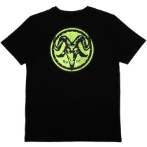 FALLEN The Goat Tee - Black / Lime póló