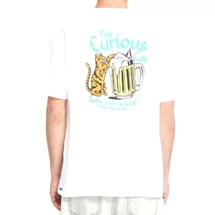 VOLCOM Curious Cat - White póló