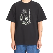VOLCOM Poetic Dess LSE - Black póló