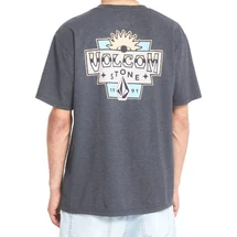 VOLCOM Sure Thing HTH - Heather black póló